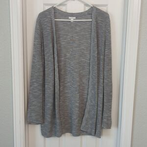 J Jill sweater open front cardigan size S